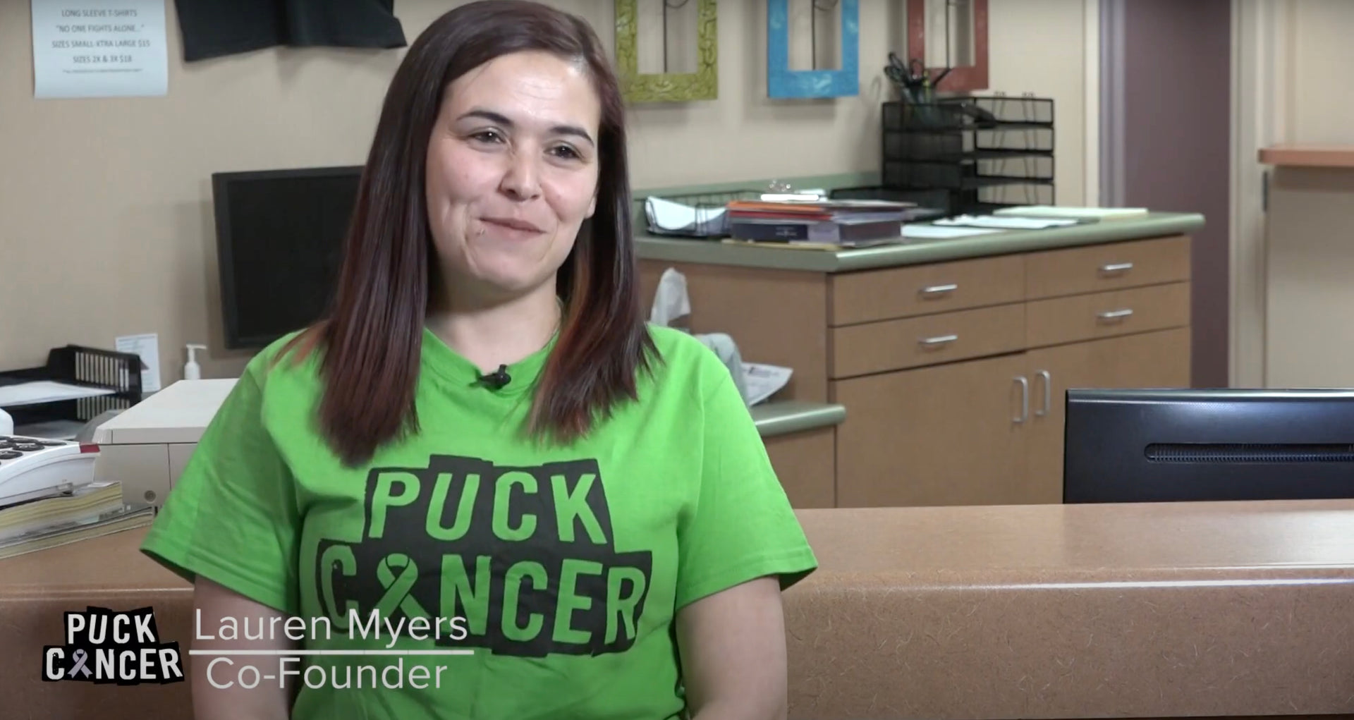 Load video: Learn more about what we do here at Puck Cancer to make a difference