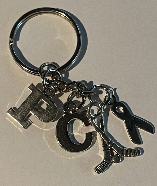 Puck Cancer MaJESStic Creations Keychain