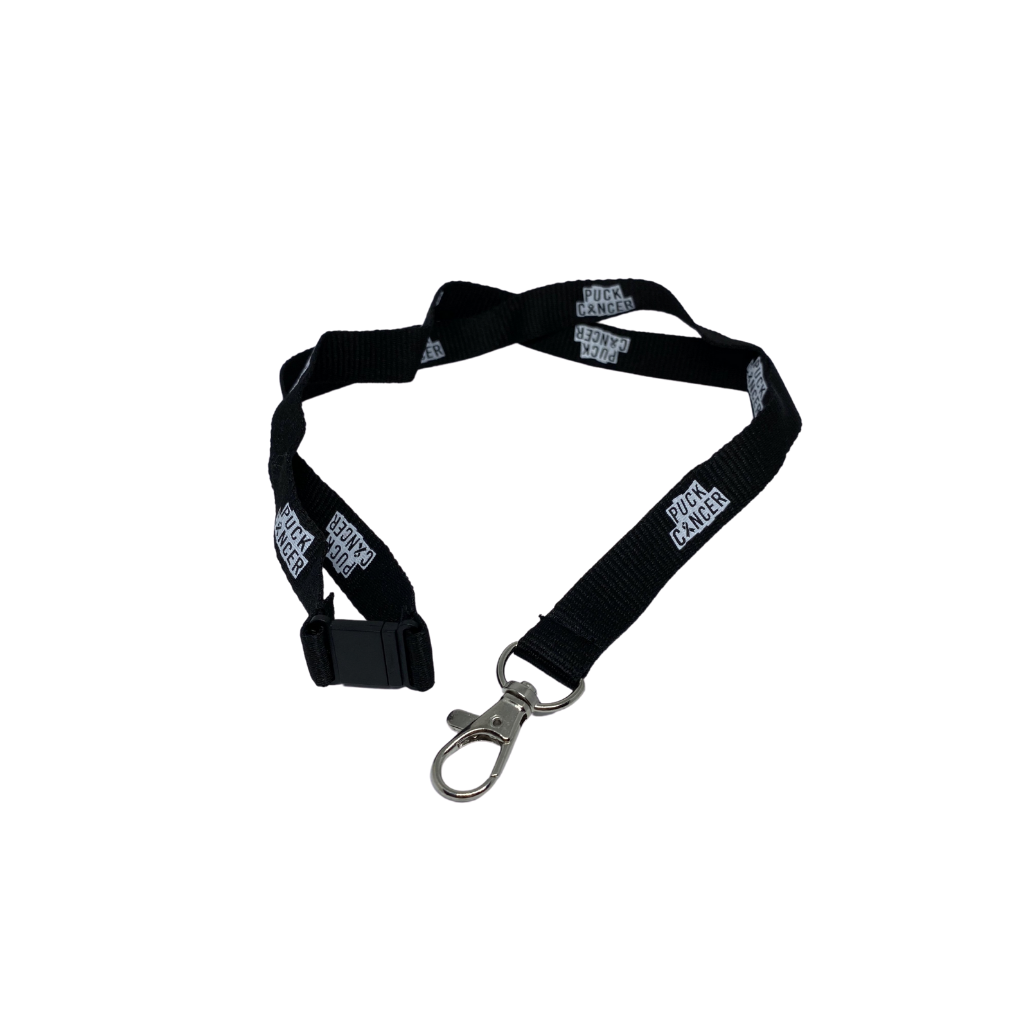 Puck Cancer Lanyard